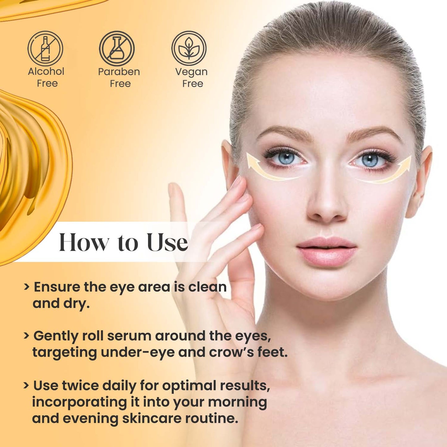 Anti-Wrinkle & De-Puffing Eye Serum Roller